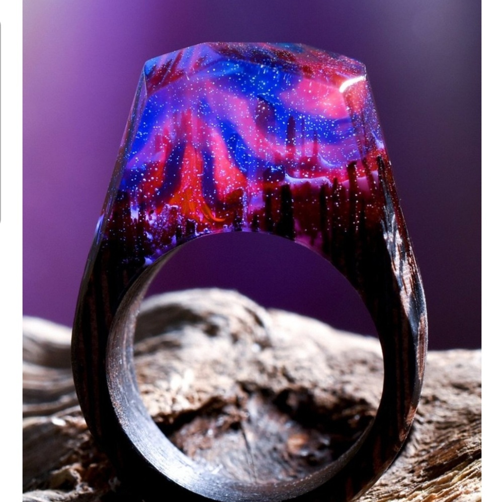 MySecretWood Eternal Supernova Handcrafted Ring